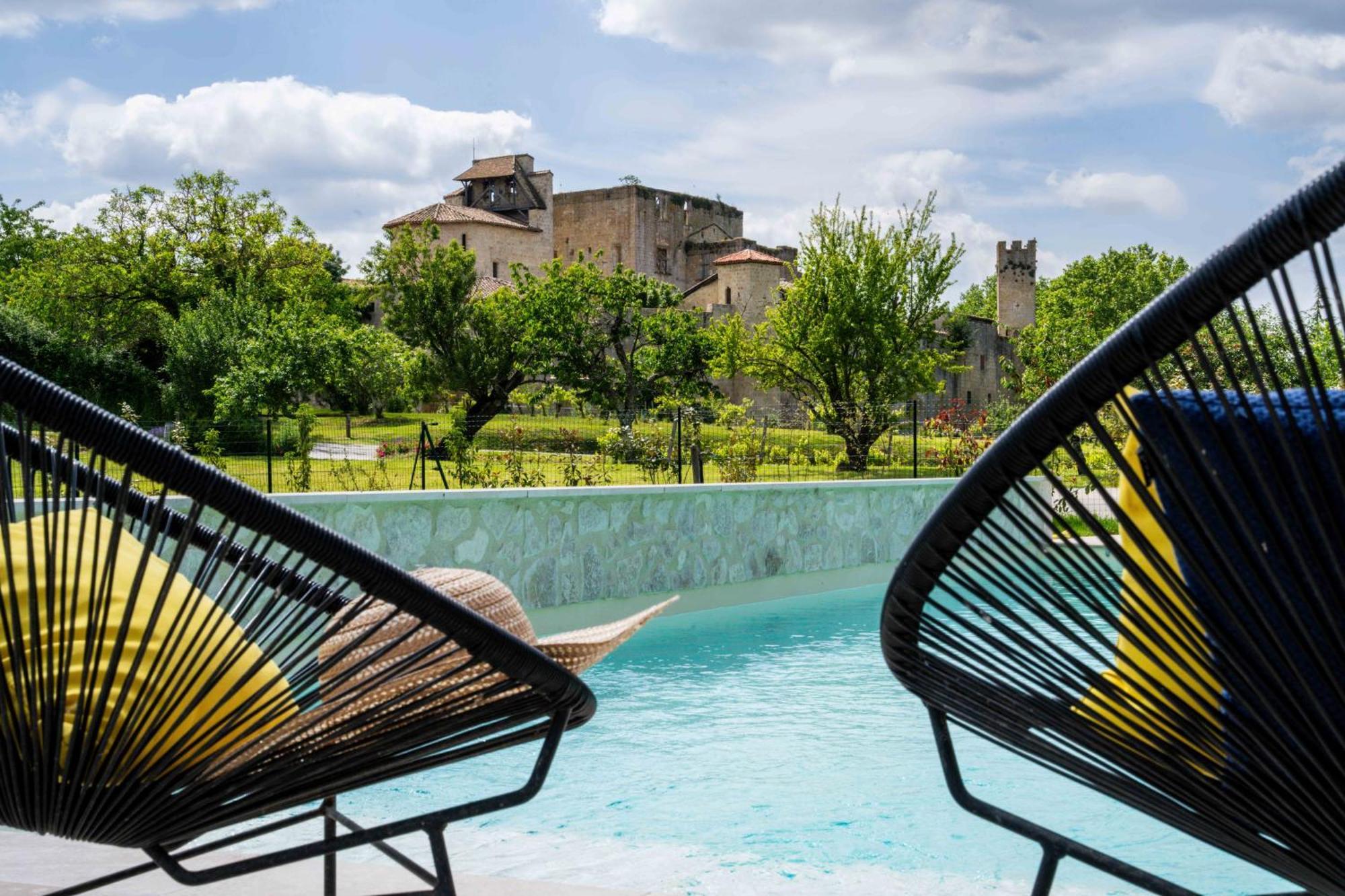 Logis L'Auberge De Larressingle Экстерьер фото